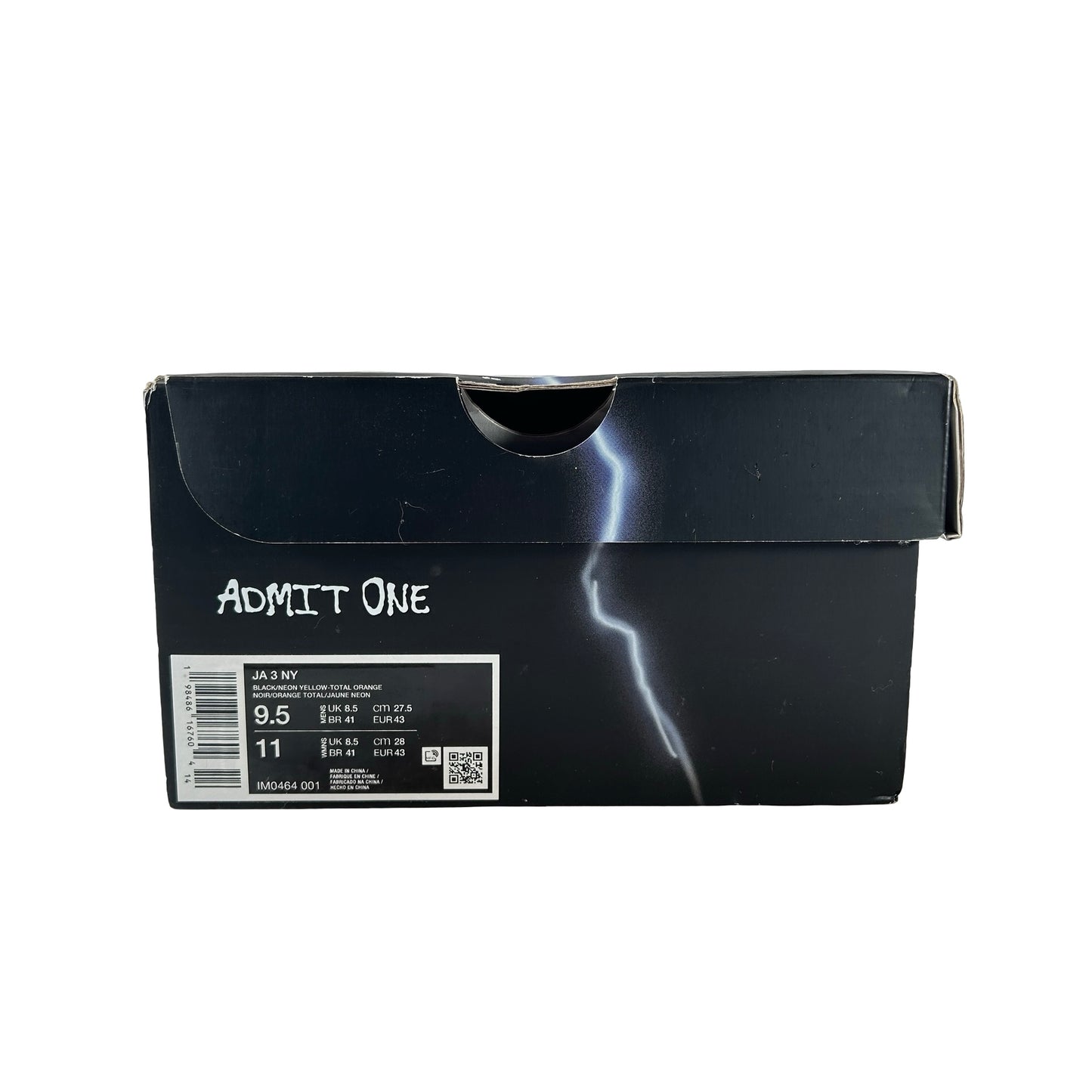 IM0464 001 Nike Ja 3 NY vs. NY [USED] - 9.5 M (Used)