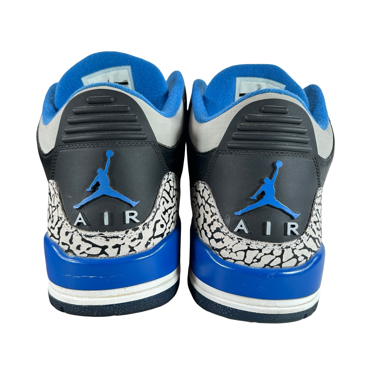 136064 007 Jordan 3 Retro Sport Blue [USED] - 9.5 M (Used)