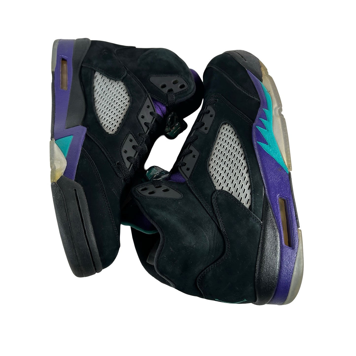 136027 007 Jordan 5 Retro Black Grape (2013) [USED] - 12 M (Used)