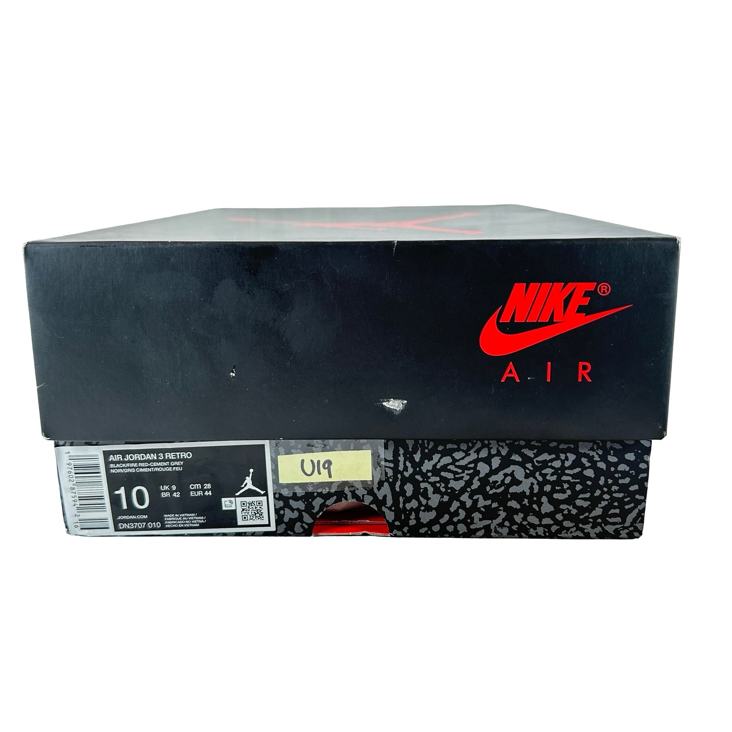 DN3707 010 Jordan 3 Retro Black Cement Reimagined (2024) [USED] - 10 M (Used19)