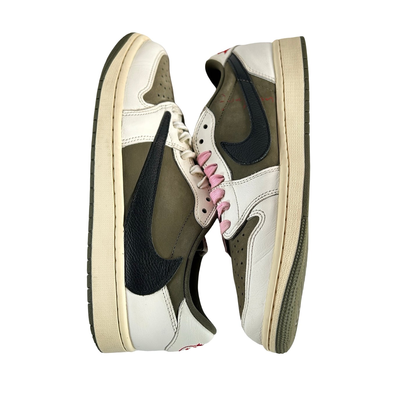 DM7866 200 Jordan 1 Retro Low OG SP Travis Scott Medium Olive [USED] - 9 M (Used6)