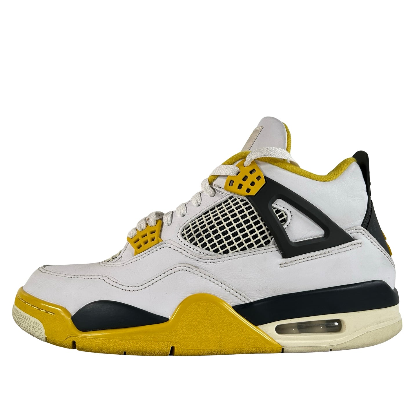 AQ9129 101 Jordan 4 Retro Vivid Sulfur (Women's) [USED] - 10.5 W (Used2)