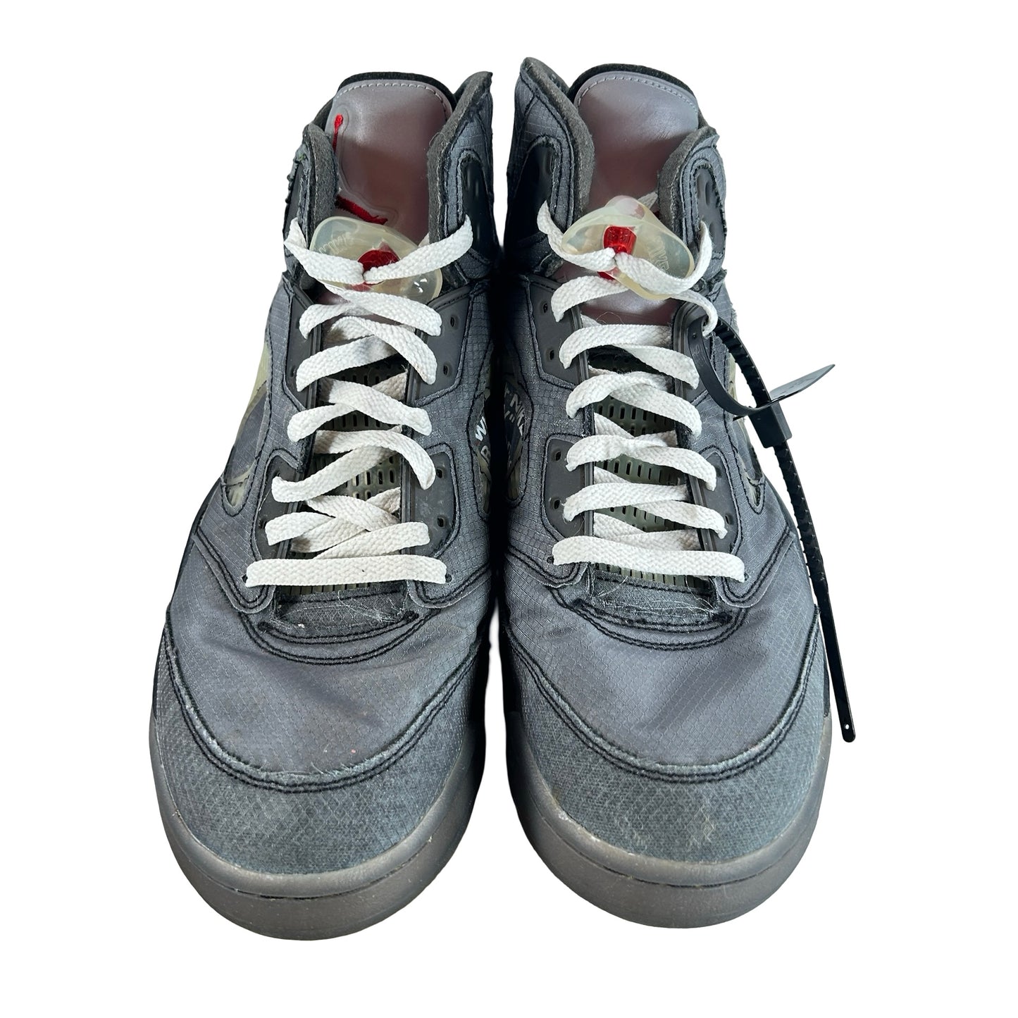 CT8480 001 Jordan 5 Off-White Black [USED] - 12.5 M (Used)