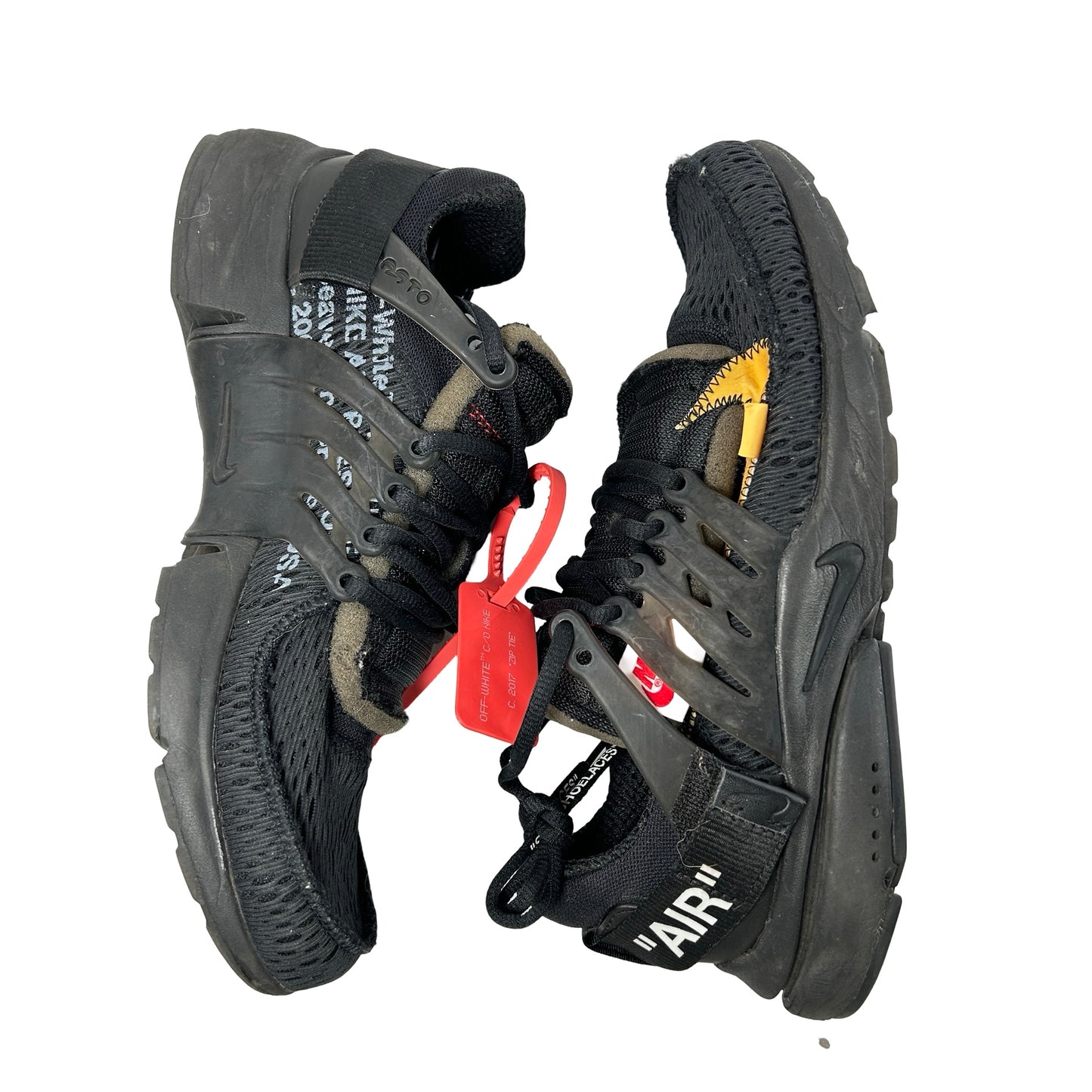 AA3830 002 Nike Air Presto Off-White Black [USED] - 9 M (Used3)