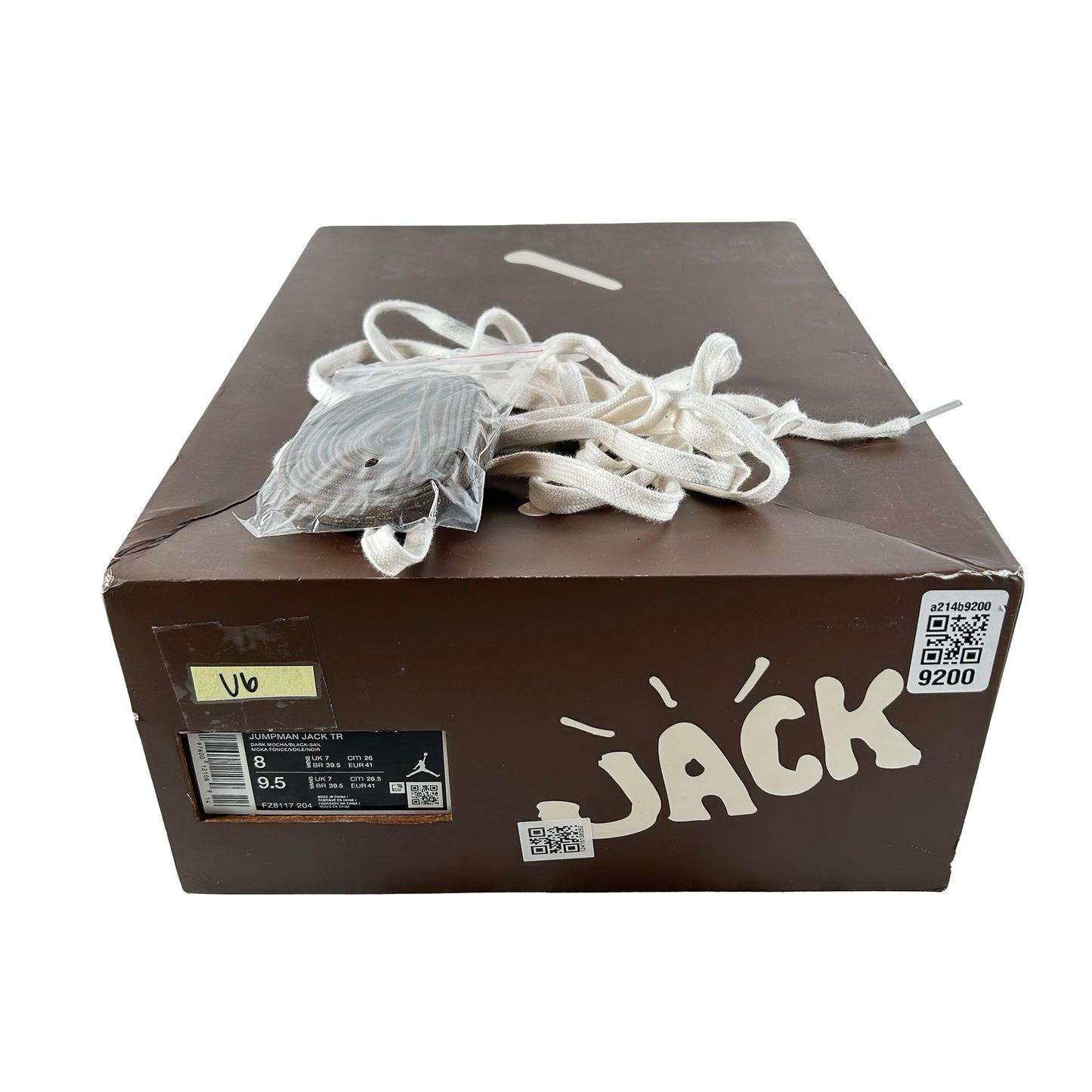 FZ8117 204 Jordan Jumpman Jack TR Travis Scott Dark Mocha [USED] - 8 M (Used6)