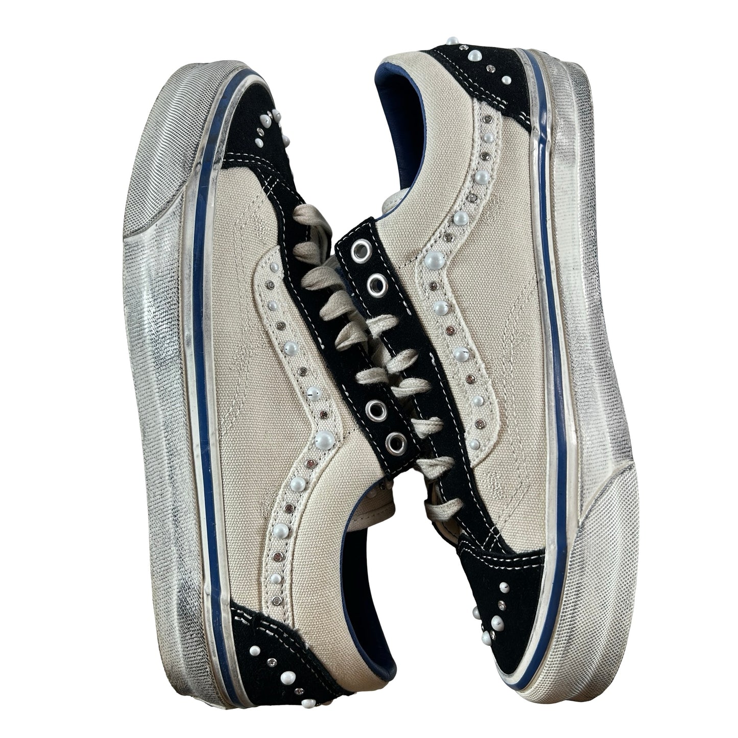 VN000S52FS8 Vans OTW Old Skool 36 Pearlized Pack Marshmallow White [USED] - 9 (Used2)