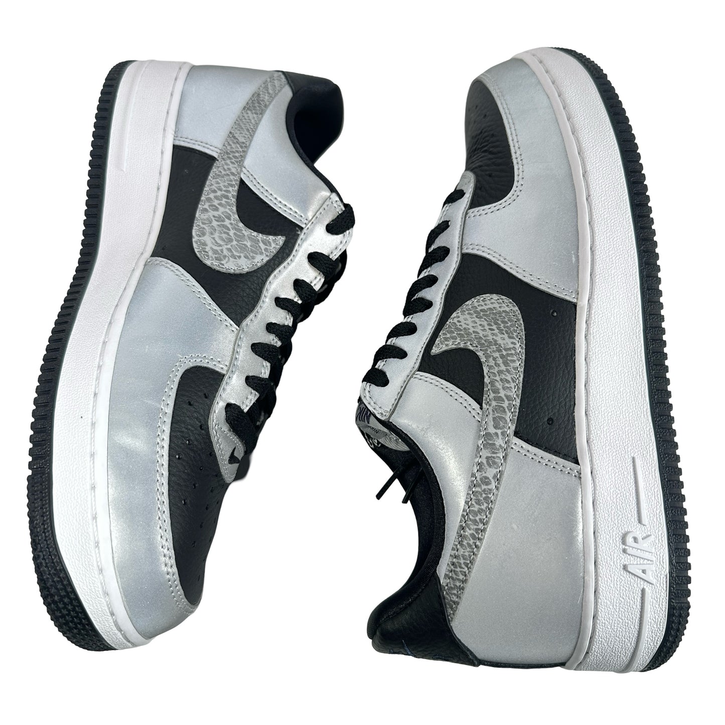 DJ6033 001 Nike Air Force 1 Low Silver Snake (2021) [USED] - 9.5 M (Used)