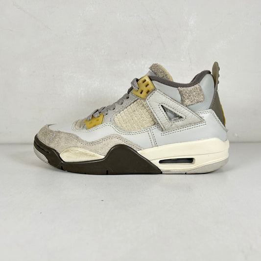 DV2262 021 Jordan 4 Retro SE Craft Photon Dust (GS) [USED] - 4 Y (Used)