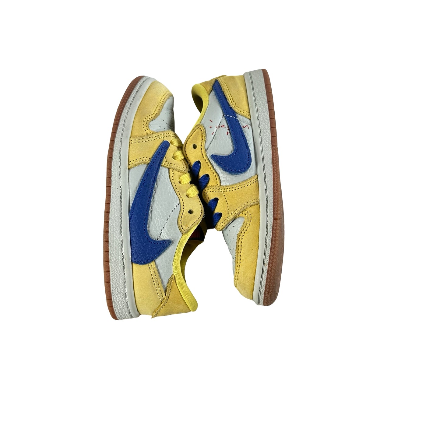 DZ5908 700 Jordan 1 Retro Low OG SP Travis Scott Canary (TD) [USED] - 10 C (Used)