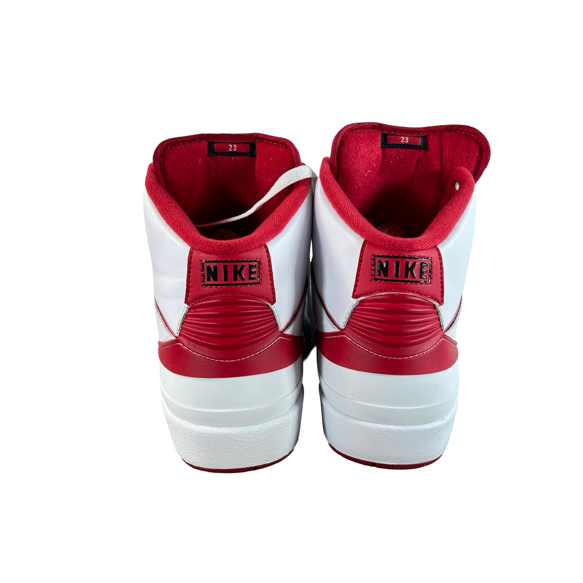 385475 102 Jordan 2 Retro White Red (2014) [USED] - 11 M (Used) (Replace Box)