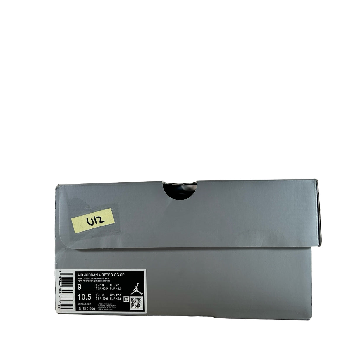 IB1519 200 Jordan 4 Retro OG SP Undefeated (2025) [USED] - 9 M (Used12)