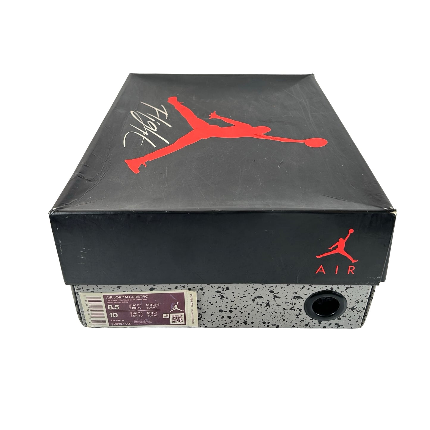 308497 007 Jordan 4 Retro Cool Grey (2019) [USED] - 8.5 M (Used)