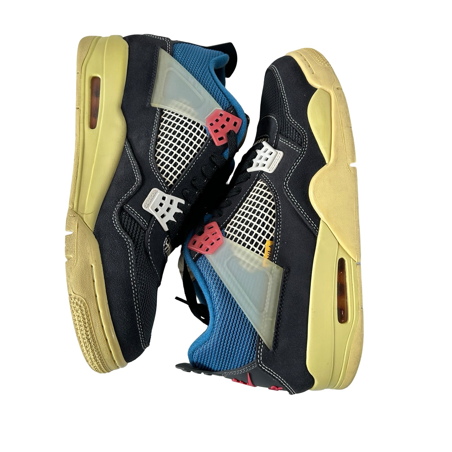 DC9533 001 Jordan 4 Retro Union Off Noir [USED] - 10 M (Used) (No Insoles)