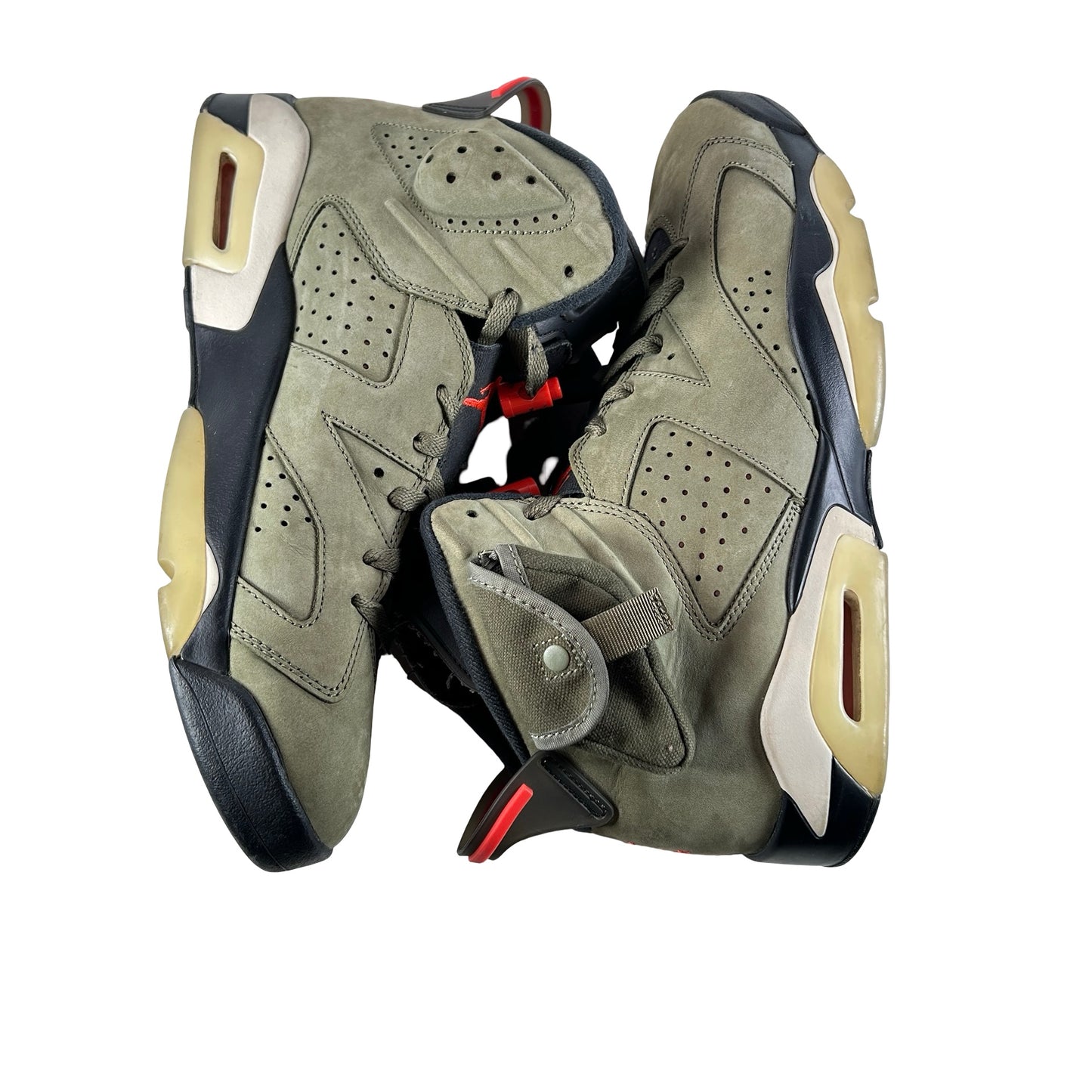CN1084 200 Jordan 6 Retro Travis Scott [USED] - 11.5 M (Used) (No Box)