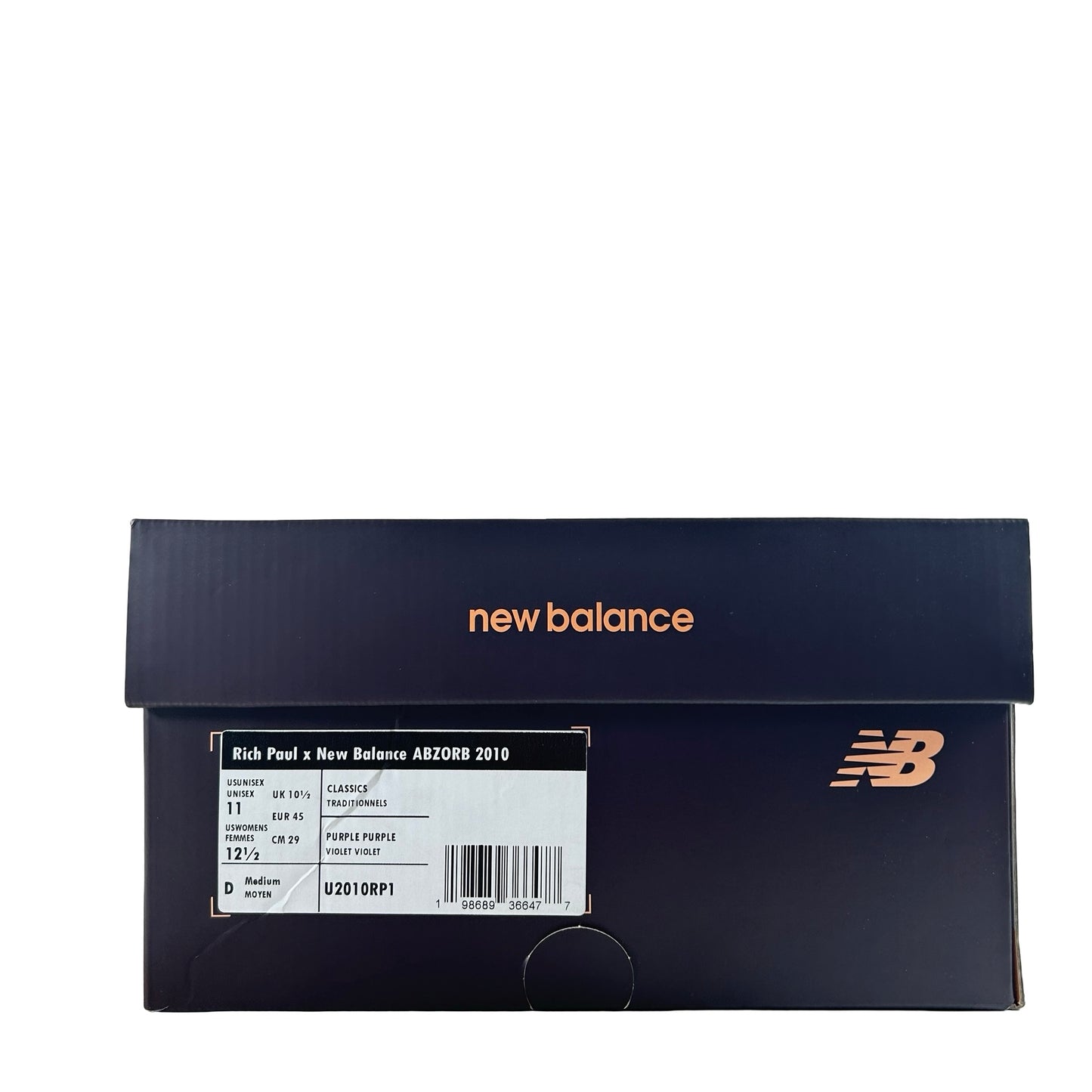 U2010RP1 New Balance 2010 Rich Paul Plum Brown [USED] - 11 M (Used)
