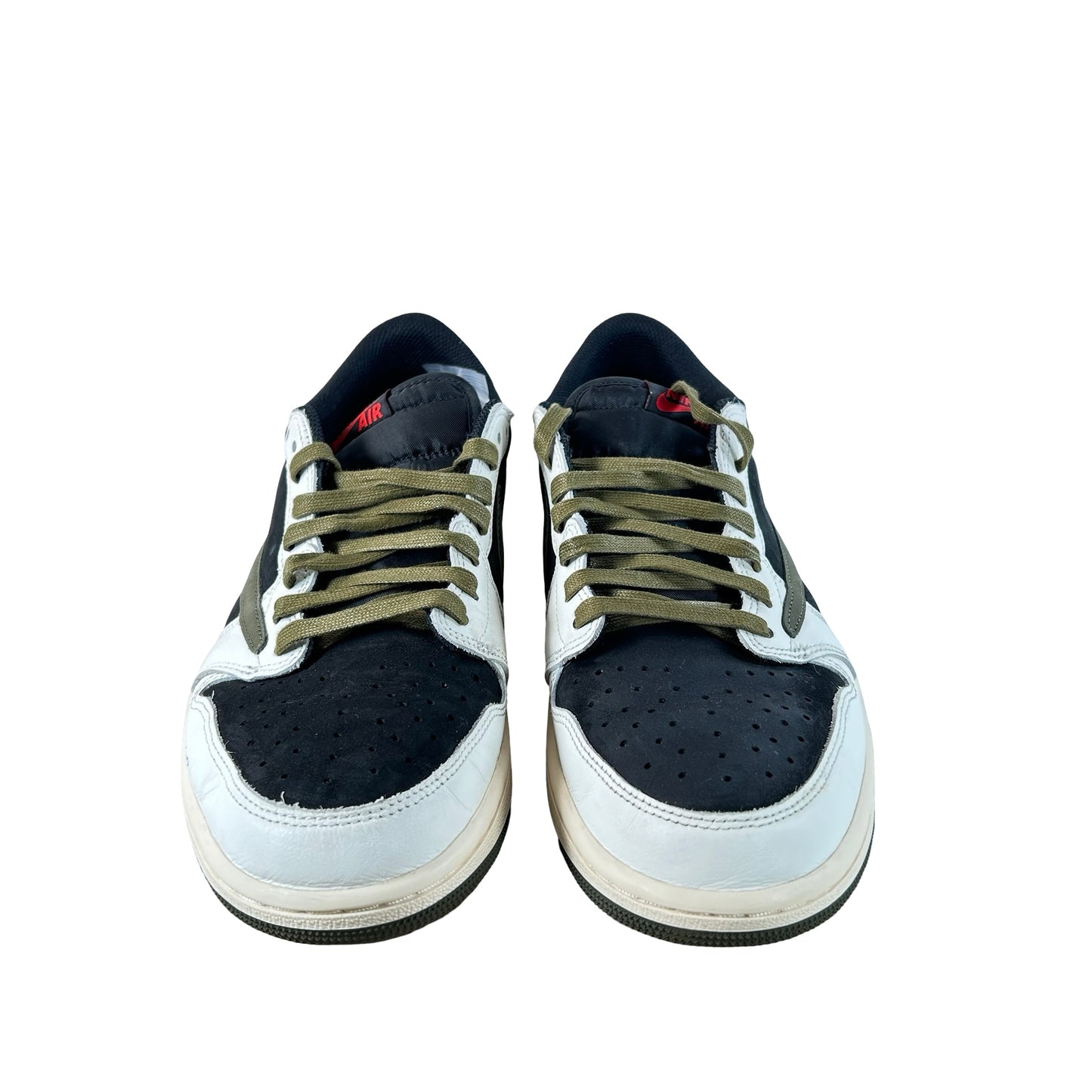 DZ4137 106 Jordan 1 Retro Low OG SP Travis Scott Olive (W) [USED] - 11.5 W (Used) (No Box)