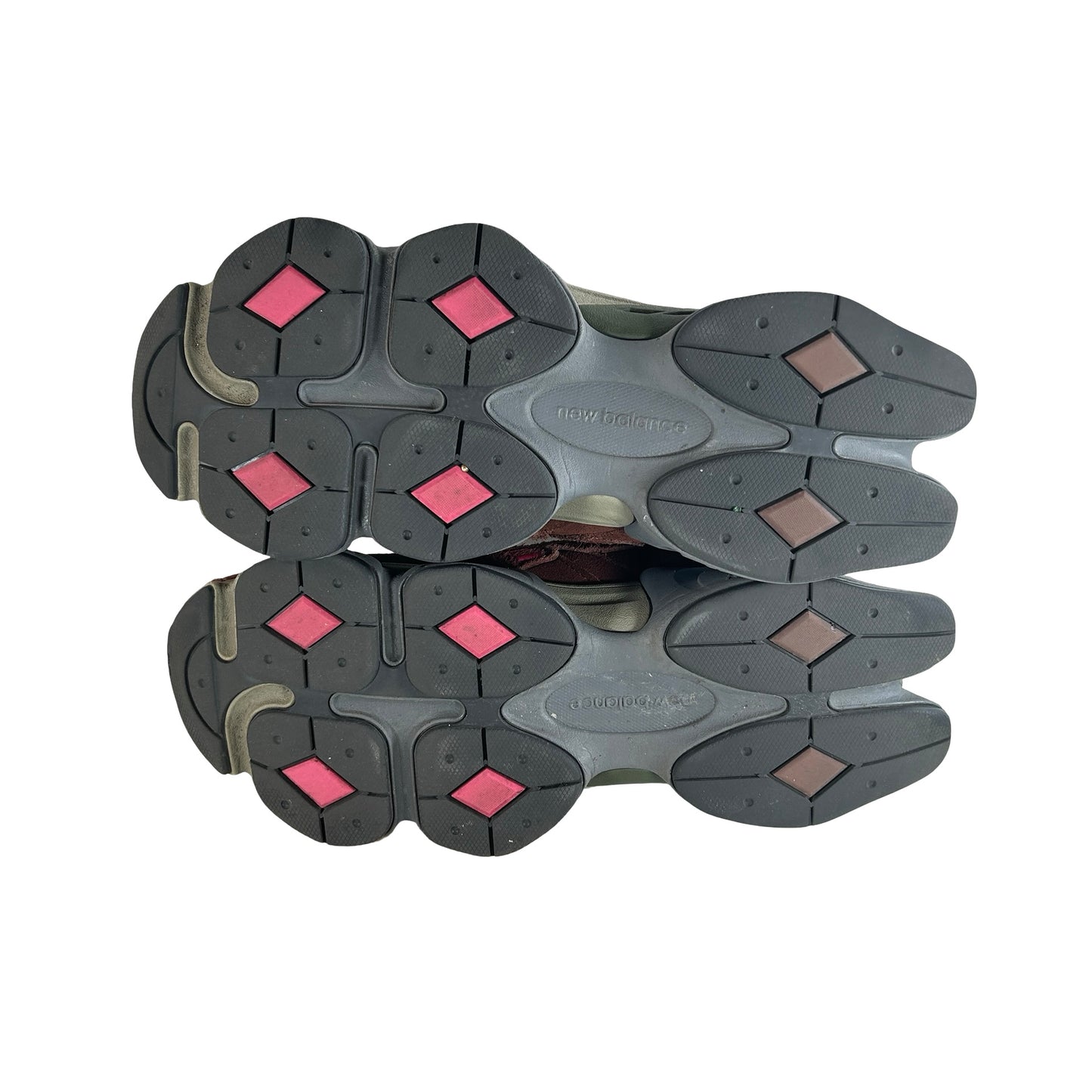 U9060BUR New Balance 9060 Rich Oak Burgundy [USED] - 11 M (Used3)