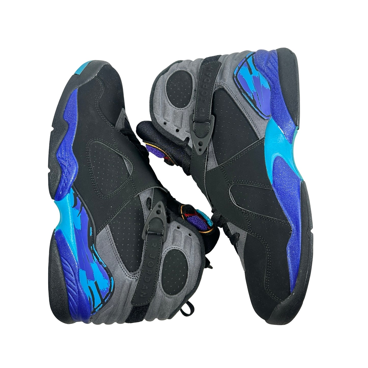 305381 025 Jordan 8 Retro Aqua (2015) [USED] - 12 M (Used) (Replace Box)