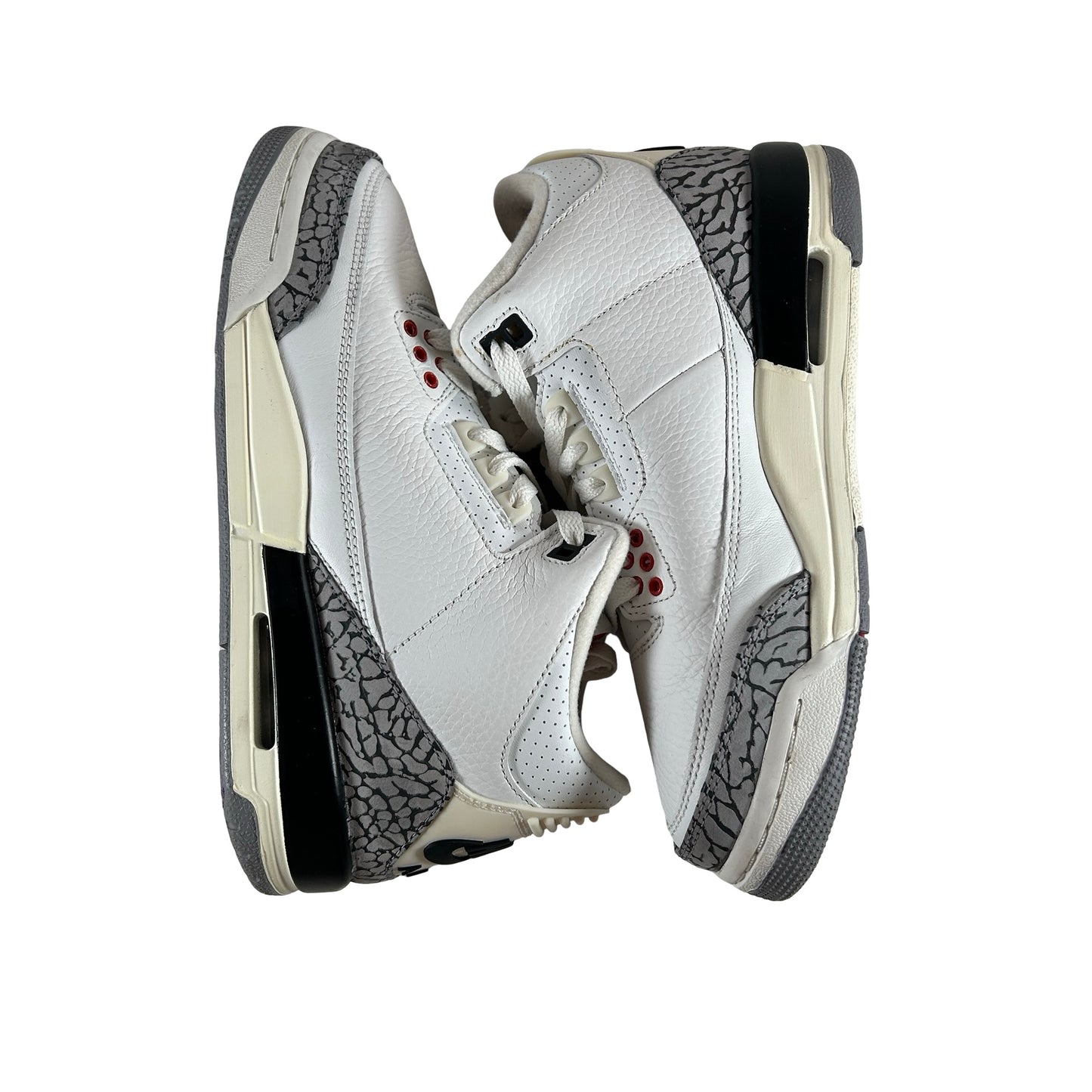 DM0967 100 Jordan 3 Retro White Cement Reimagined (GS) [USED]  - 6.5 Y (Used3)