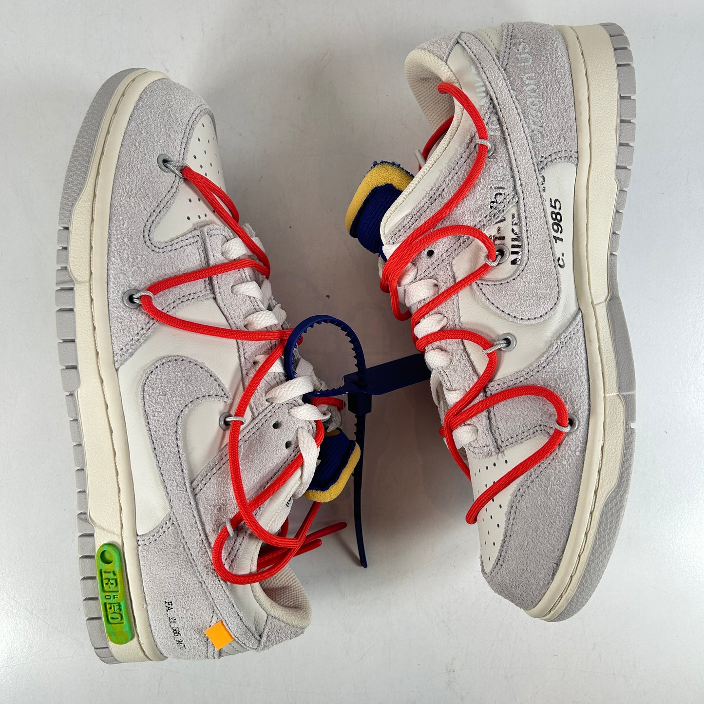 DJ0950 110 Nike Dunk Low Off-White Lot 13 - 8.5 M (VNDS)