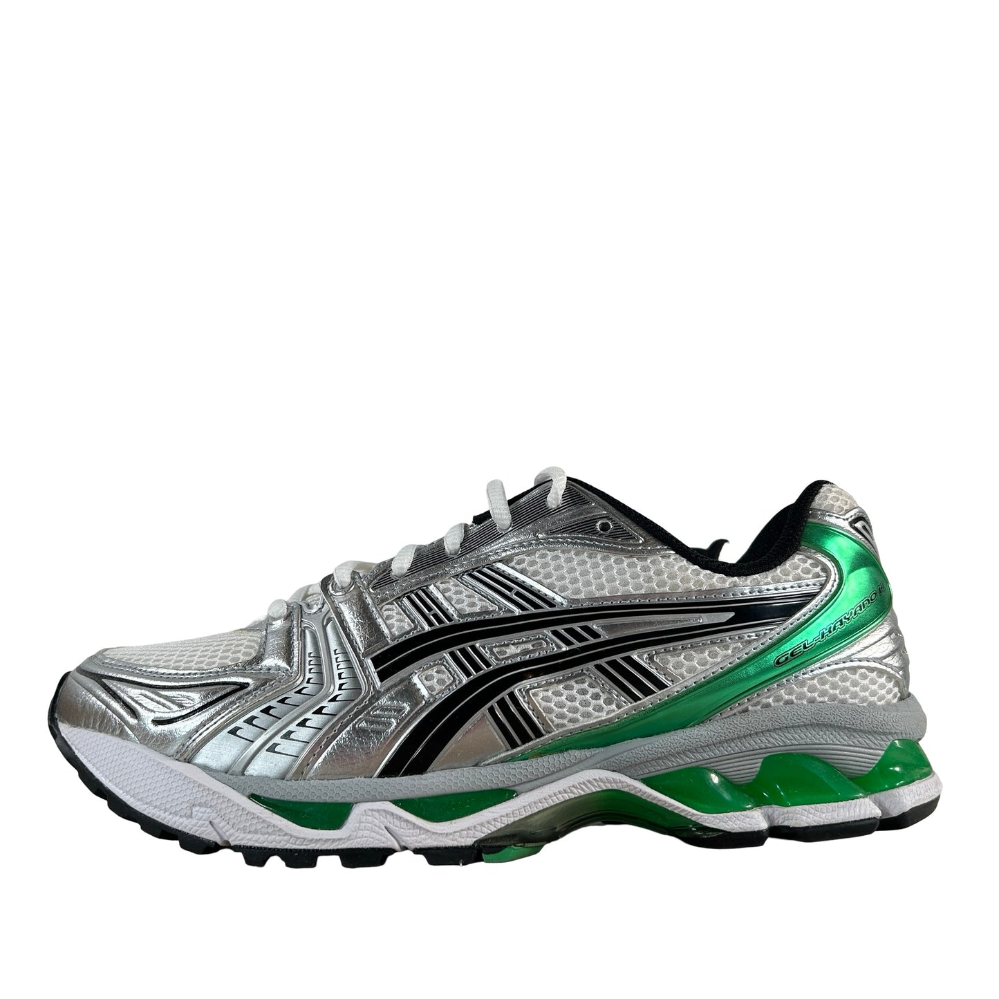 1201A019 110 ASICS Gel-Kayano 14 White Malachite Green [USED] - 8.5 M (Used3)
