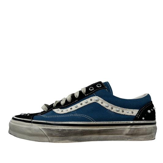 VN000E8VYA6 Vans LX Old Skool 36 Pearlized Pack Black Navy [USED] - 10.5 M (Used)