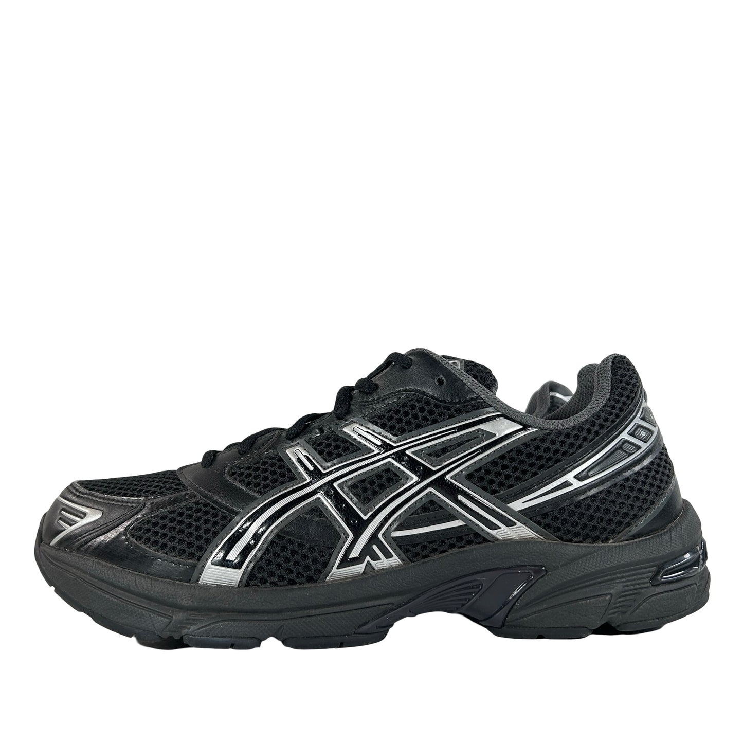 1201A906 001 ASICS Gel-1130 Black Pure Silver [USED] - 9 M (Used)