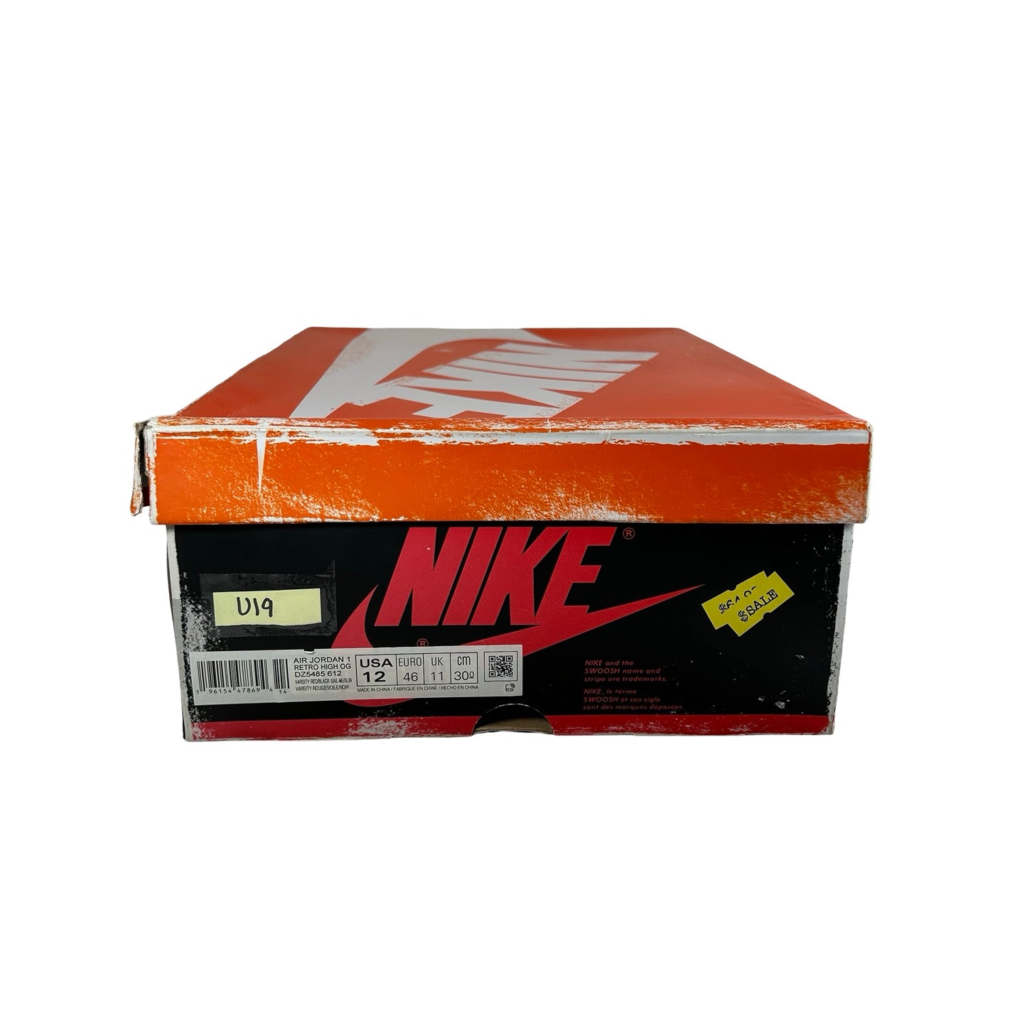 DZ5485 612 Jordan 1 Retro High OG Chicago Lost And Found [USED] - 12 M (Used19) (Replace Insoles)