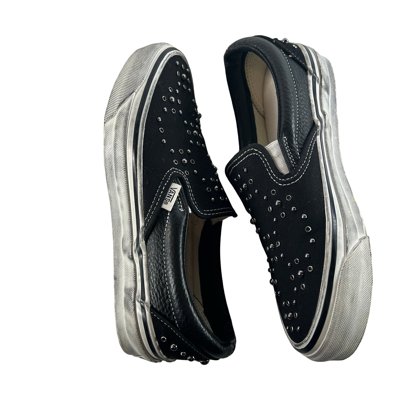 VN000D9PBKA Vans LX Classic Slip-On 98 Pearlized Pack Blackout [USED] - 5.5 M (Used) (No Box) (Sample)