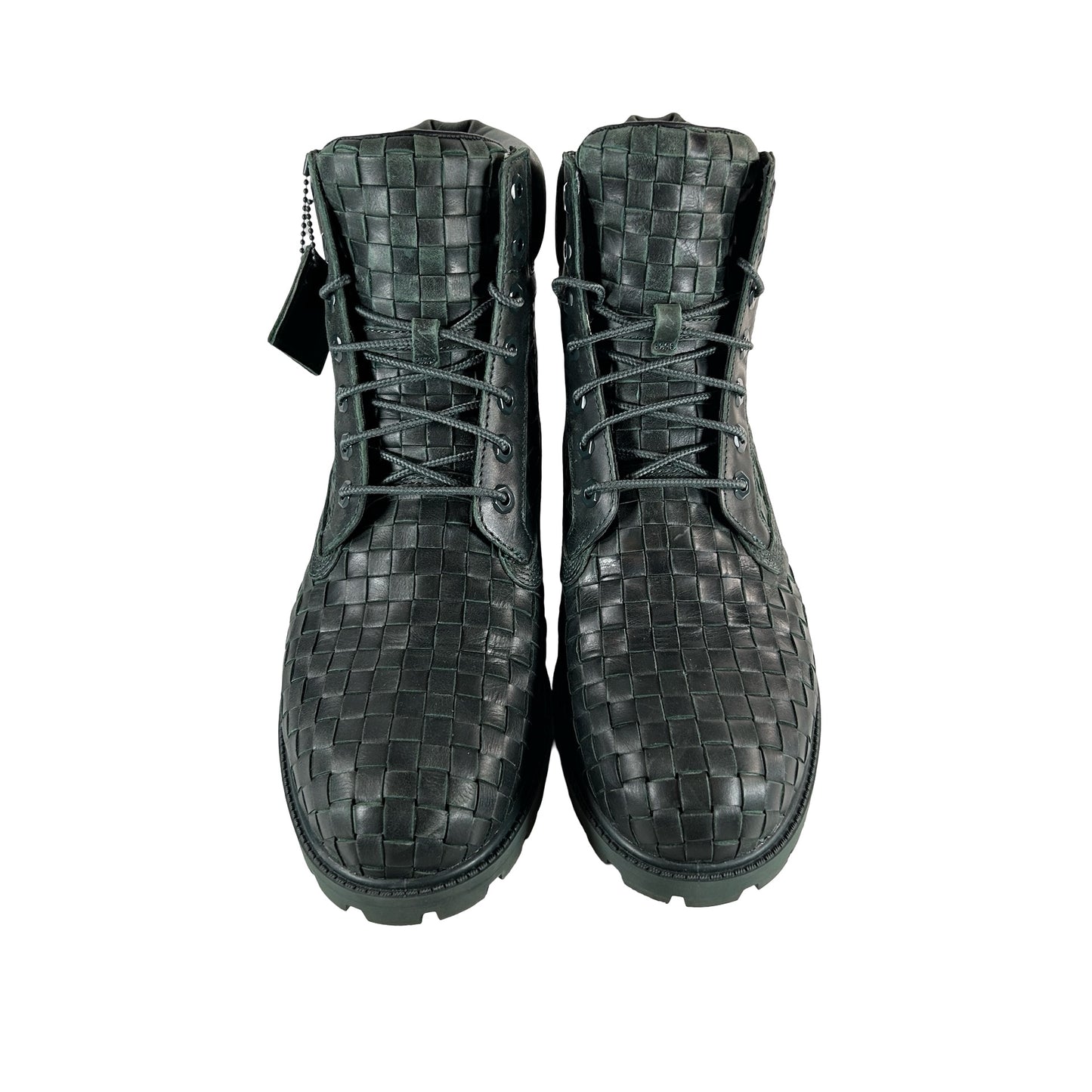 TB 0A6FD6 EEQ Timberland 6" Premium Boot Woven Dark Green [USED] - 10.5 M (Used)