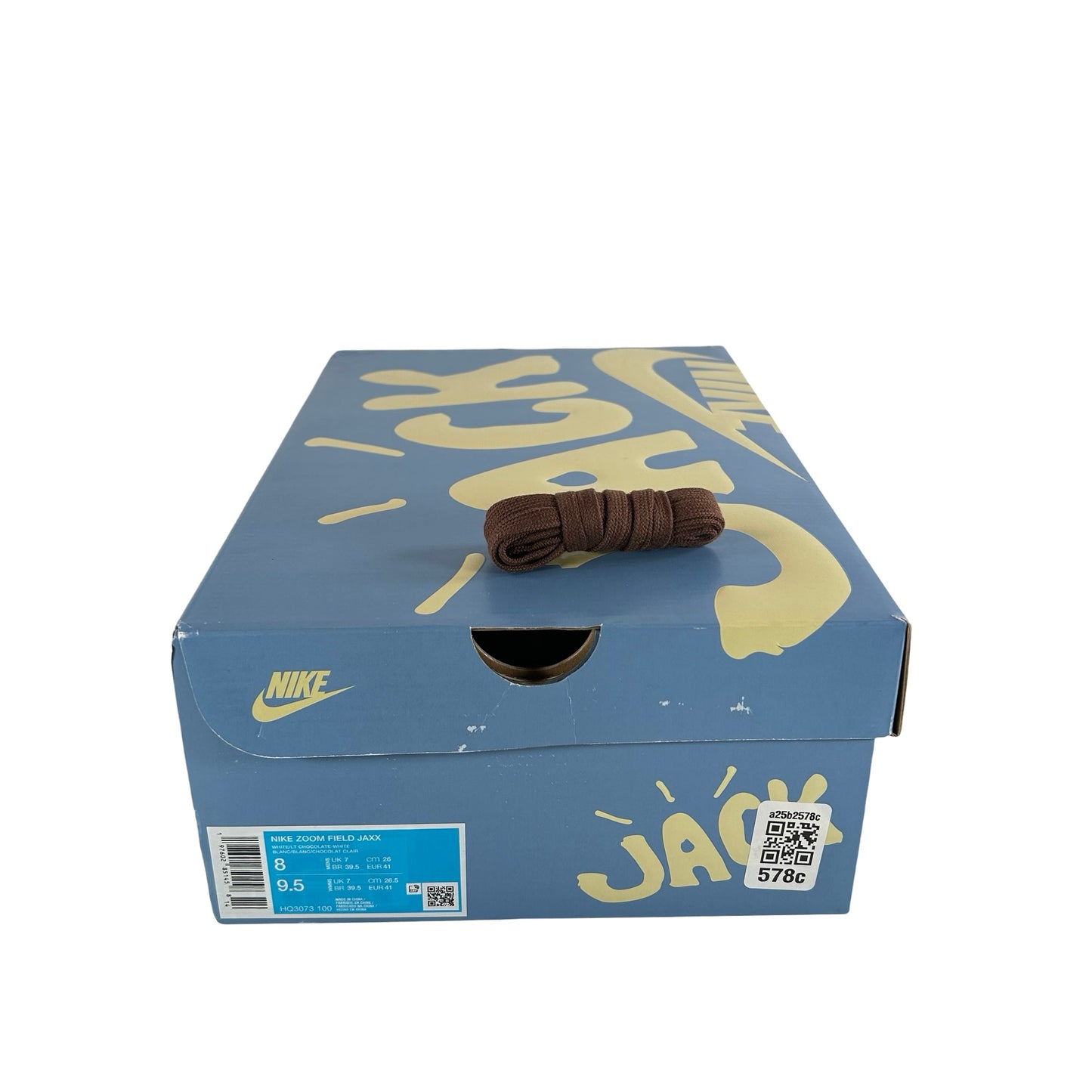 HQ3073 100 Nike Zoom Field Jaxx Travis Scott Light Chocolate [USED] - 8 M (Used)