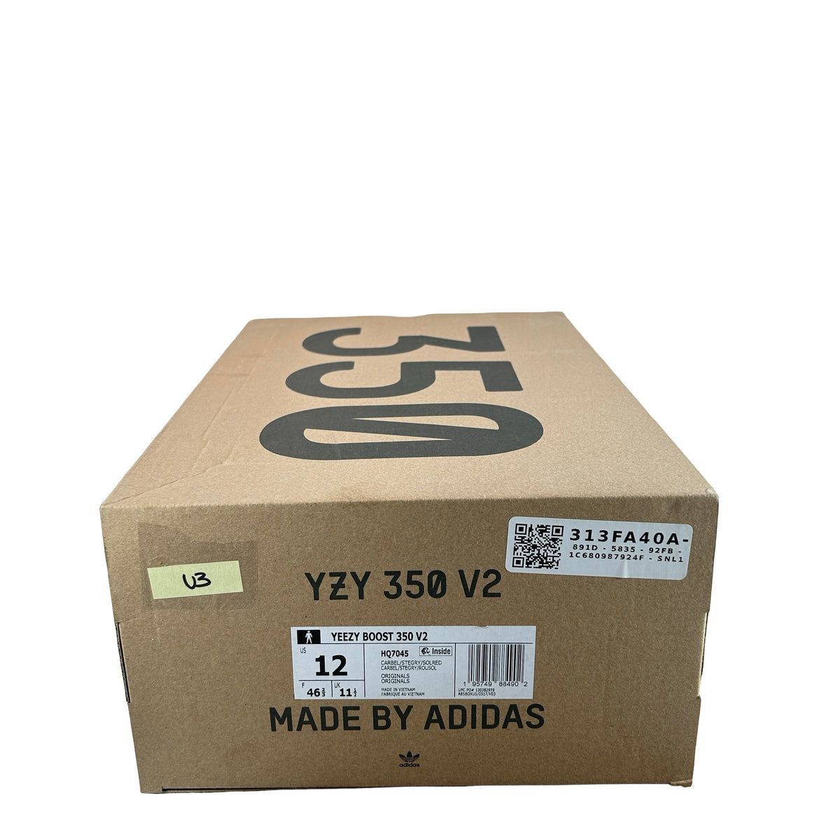 HQ7045 adidas Yeezy Boost 350 V2 Carbon Beluga [USED] - 12 M (Used3)