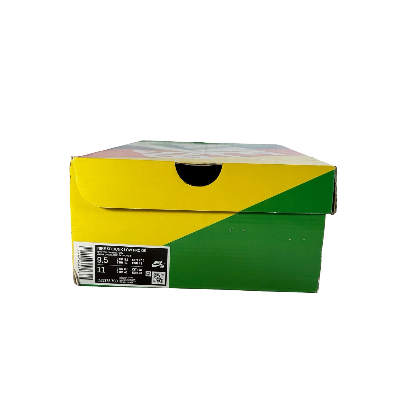 CJ5378 700 Nike SB Dunk Low Grateful Dead Yellow [USED] - 9.5 M (Used)