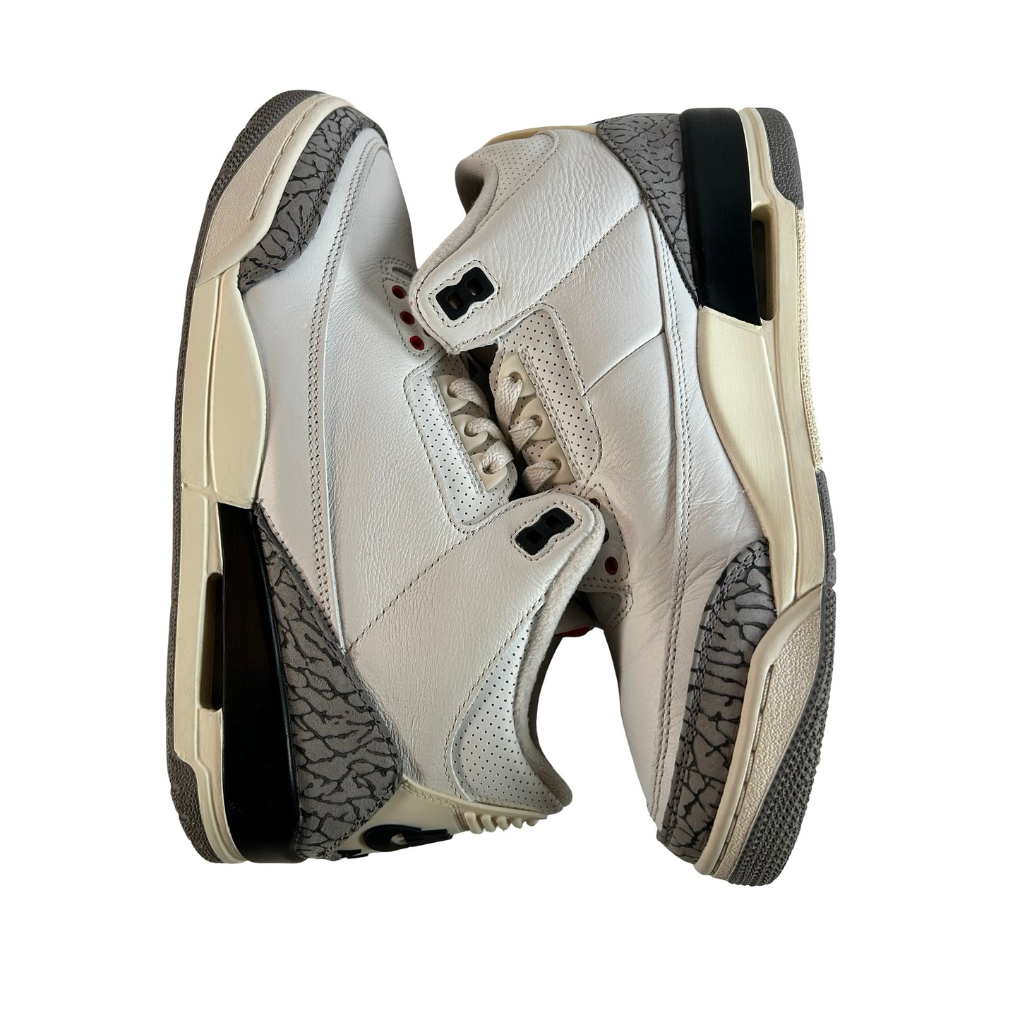 DN3707 100 Jordan 3 Retro White Cement Reimagined [USED] - 8.5 M (Used22)