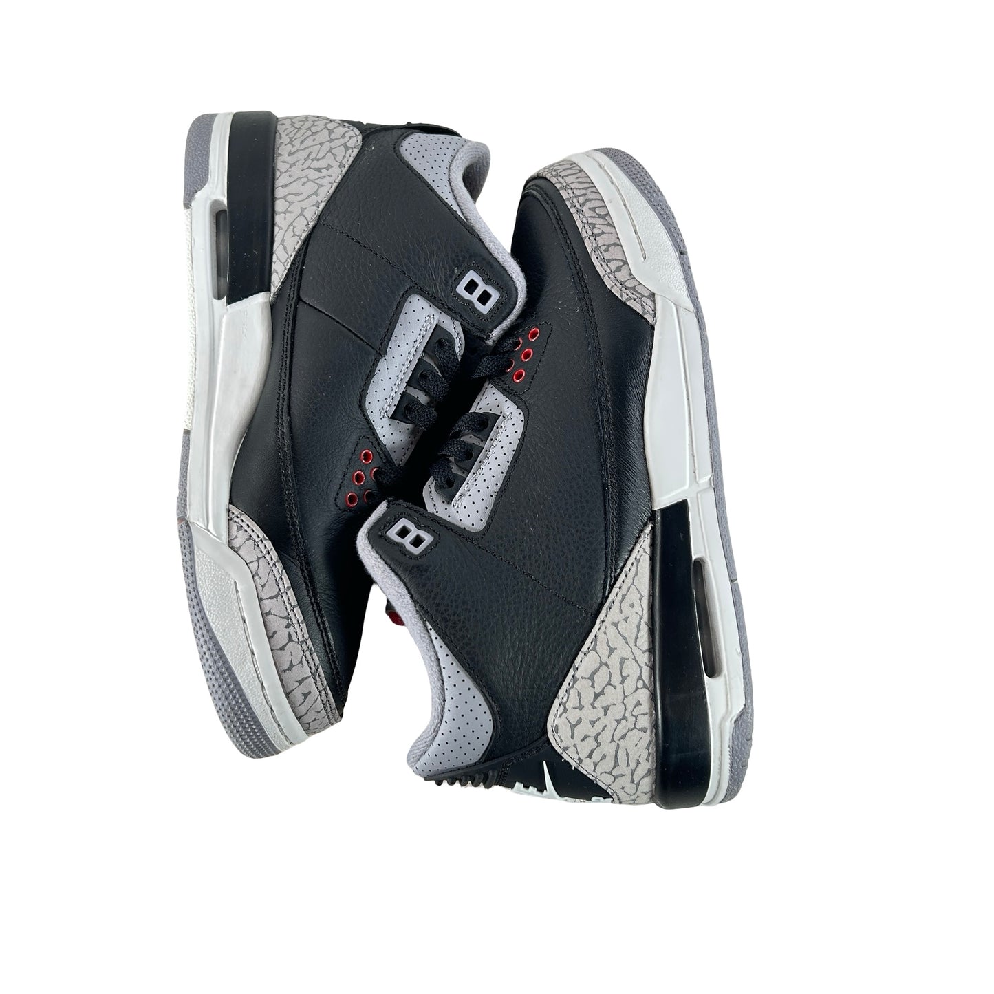DM0967 010 Jordan 3 Retro Black Cement (2024) (GS) [USED] - 6.5 Y (Used3)