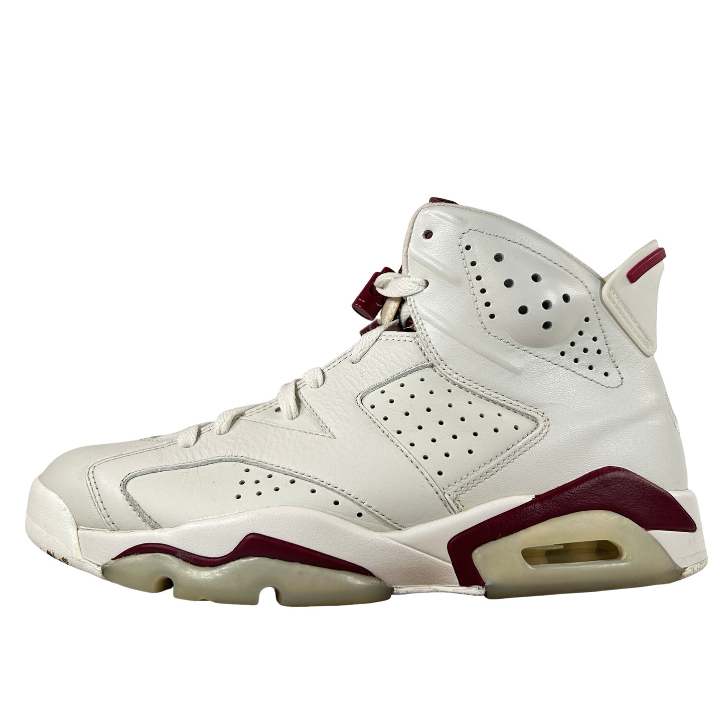 384664 116 Jordan 6 Maroon [USED] - 8 M (Used) (No Box)