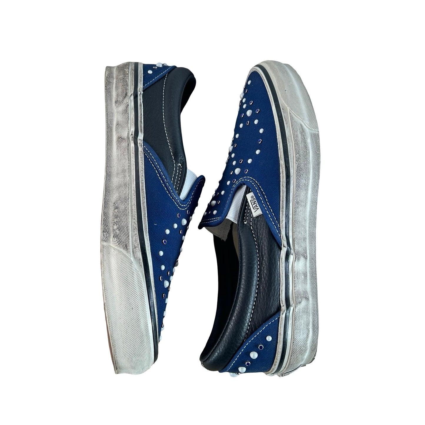 VN000D9PIND Vans LX Classic Slip-On 98 Pearlized Pack Indigo [USED] - 9 M (Used)