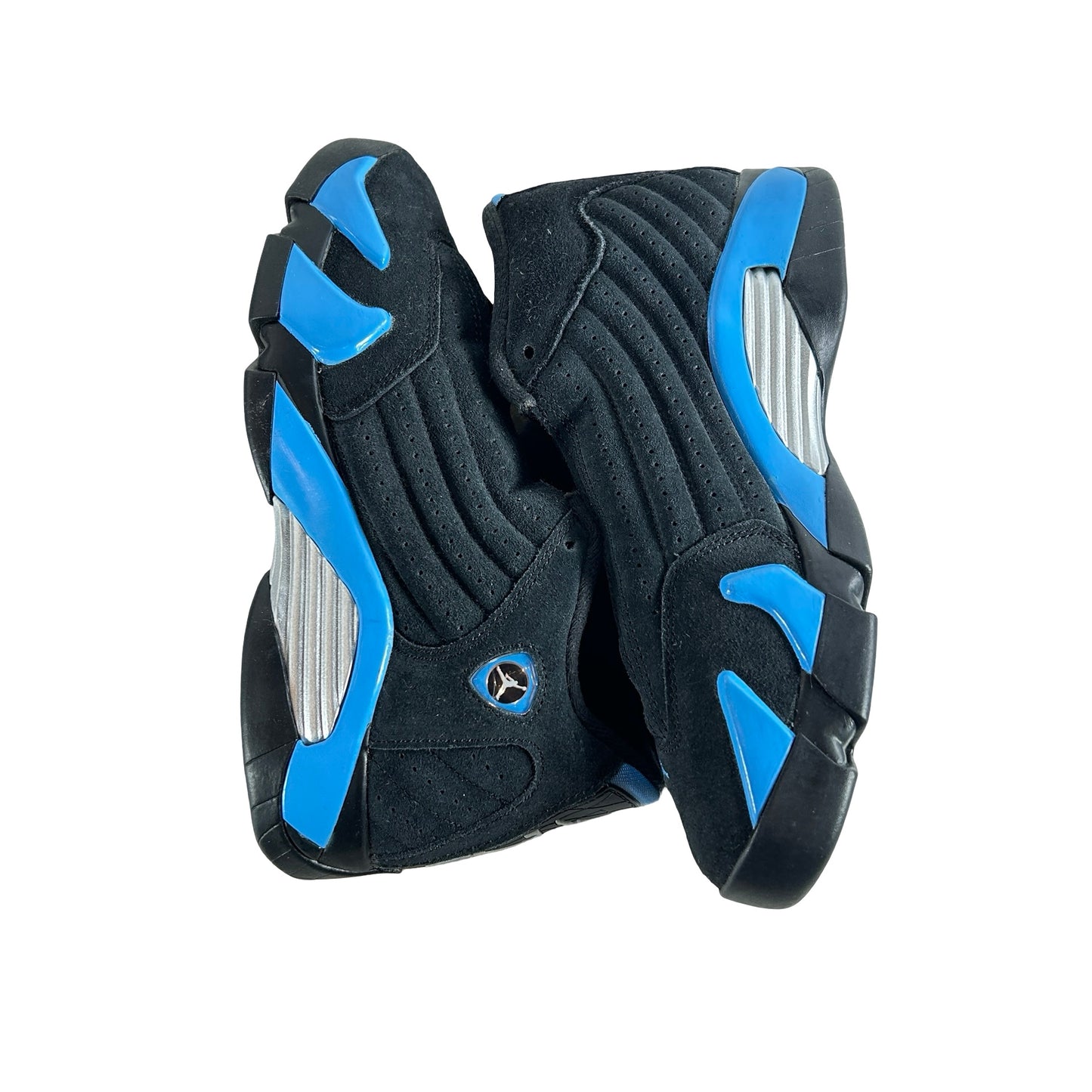 487524 007 Air Jordan 14 Retro Black University Blue (2026) (GS) [USED] - 6 Y (Used)