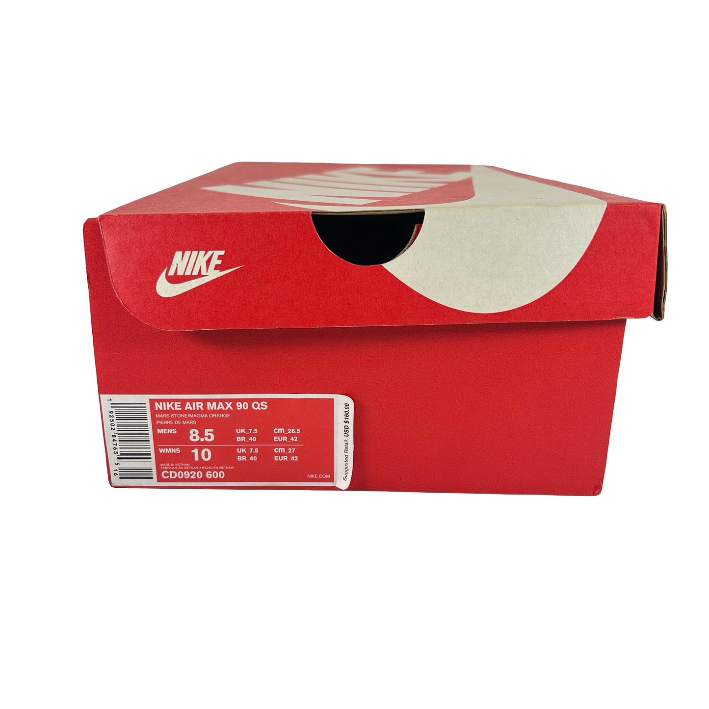 CD0920 600 Nike Air Max 90 Mars Landing [USED] - 8.5 M (Used)