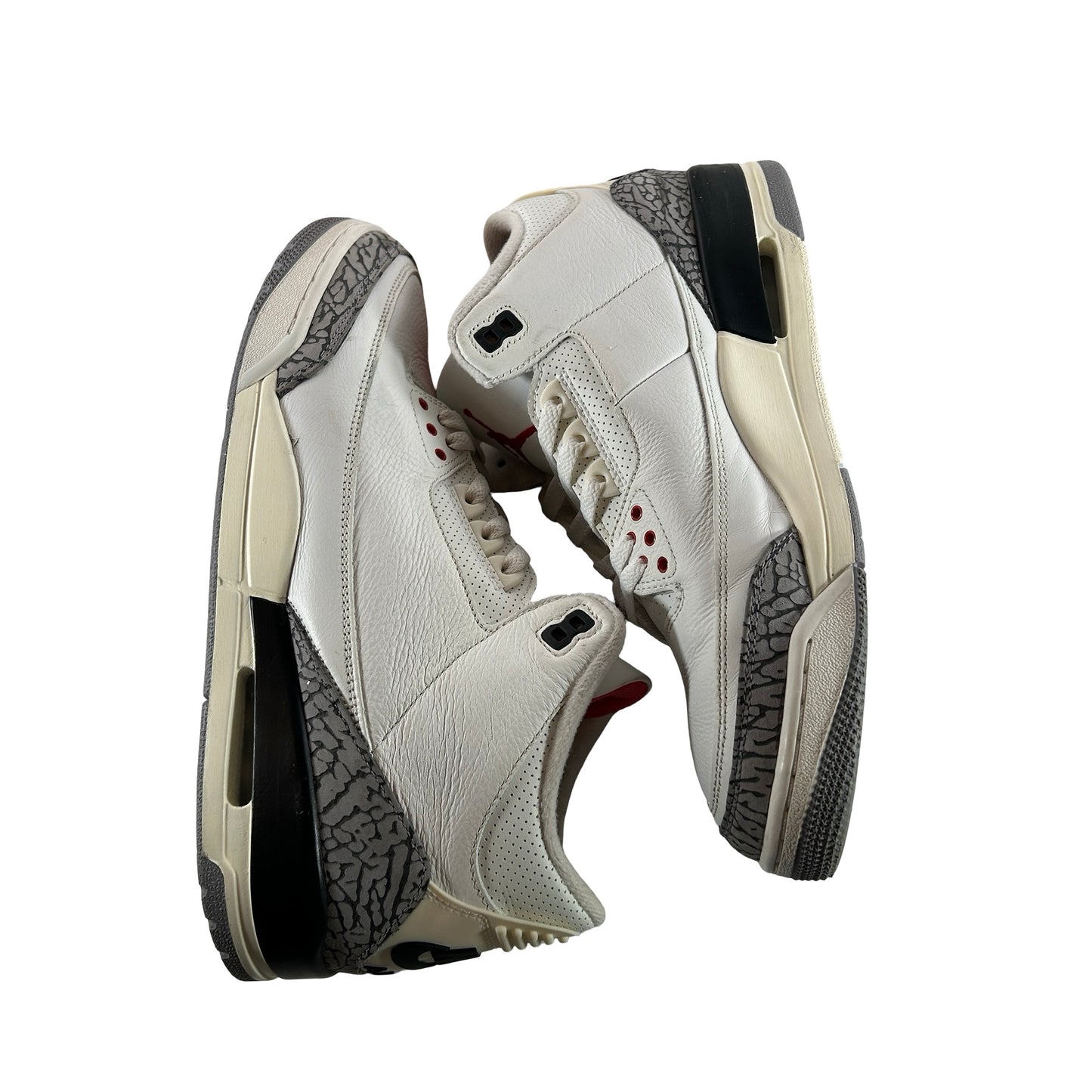 DN3707 100 Jordan 3 Retro White Cement Reimagined [USED] - 11.5 M (Used20)