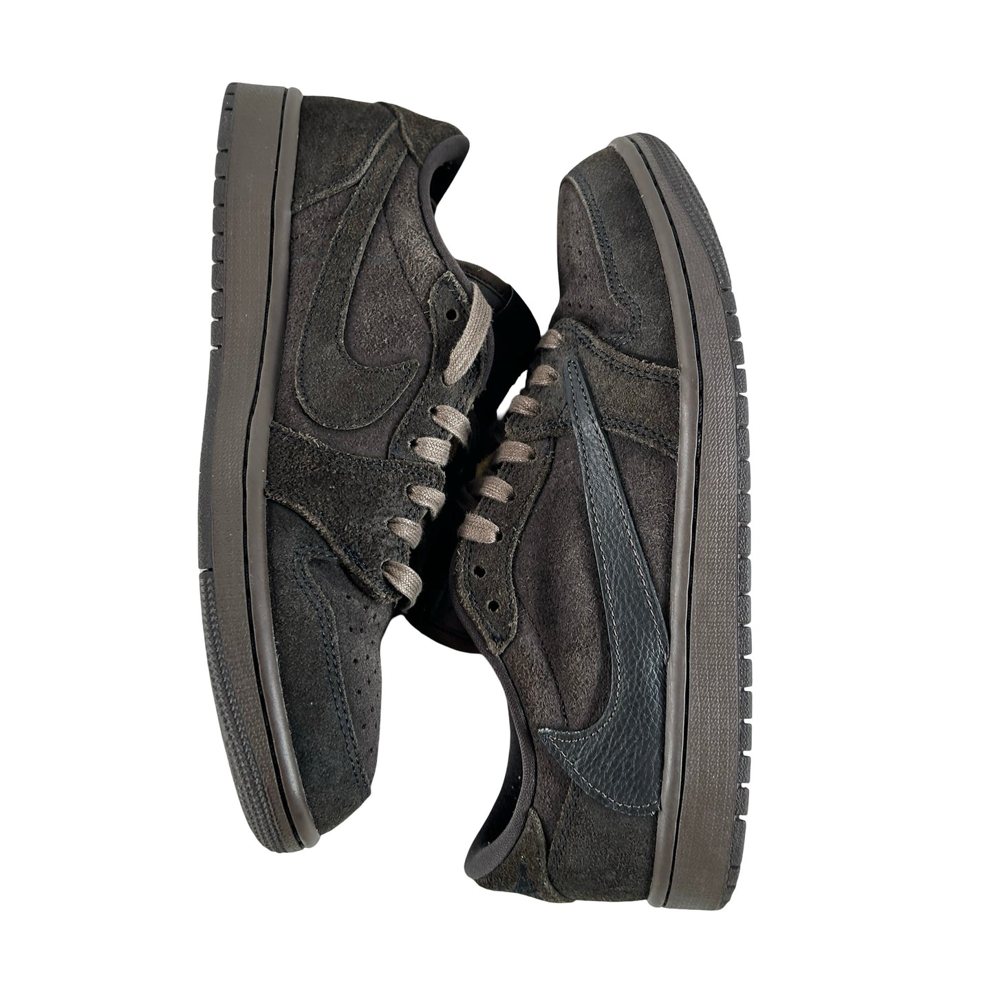DM7866 202 Jordan 1 Retro Low OG SP Travis Scott Velvet Brown [USED] - 8 M (Used4)
