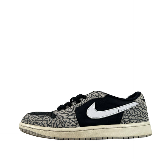 CZ0790 001 Jordan 1 Retro Low OG Black Cement [USED] - 8 M (Used)
