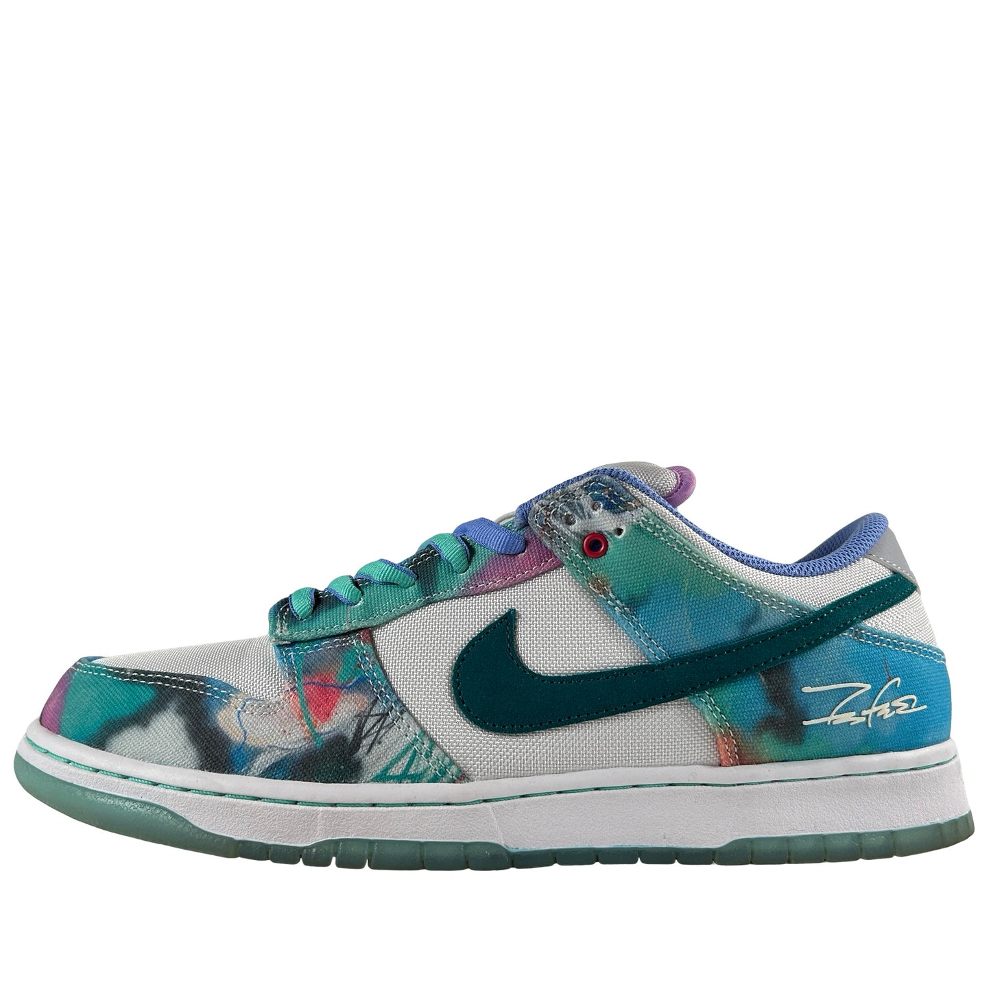 HF6061 400 Nike SB Dunk Low Futura Laboratories Bleached Aqua [USED] - 12 M (Used2)