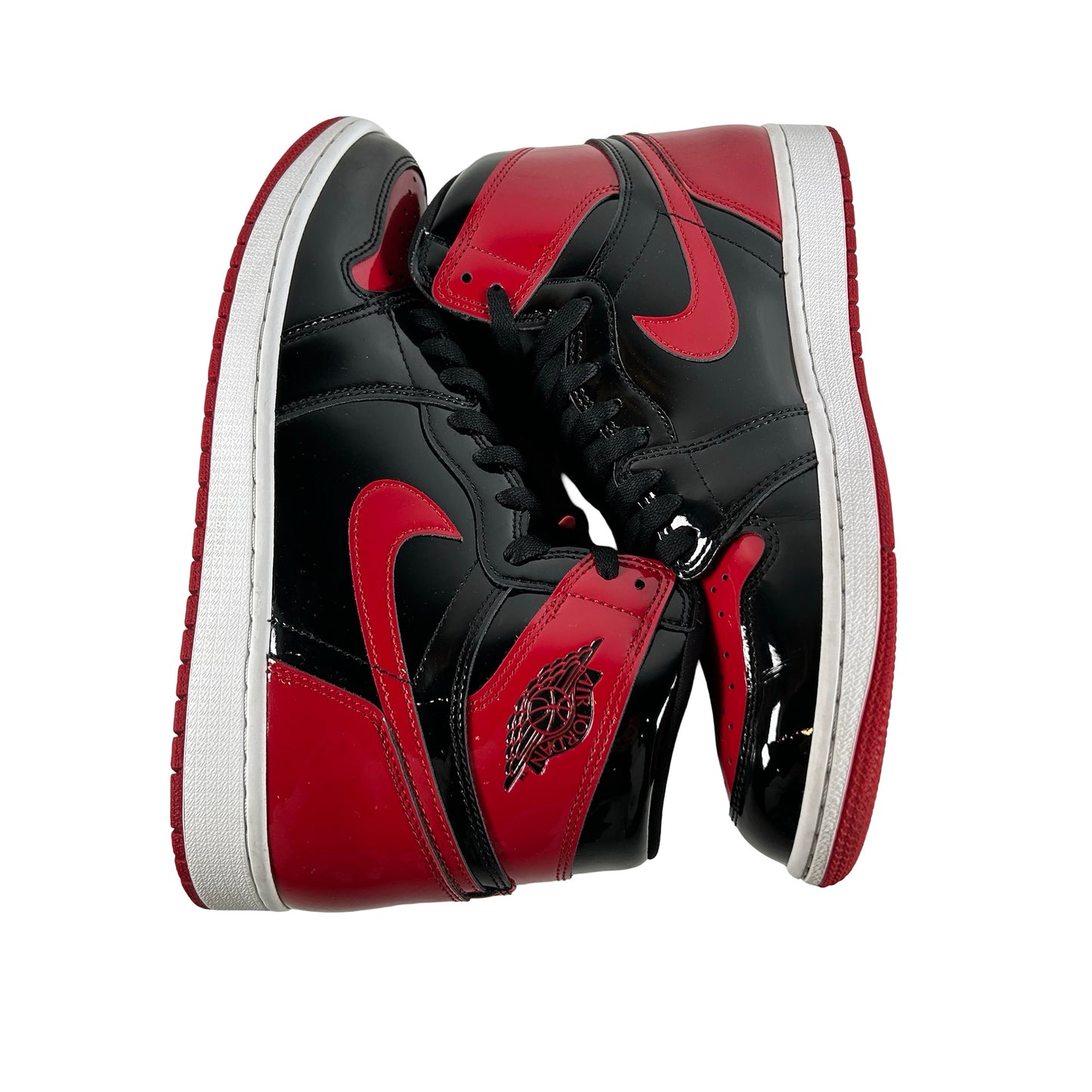 555088 063 Jordan 1 Retro High OG Patent Bred [USED] - 11 M (Used8)