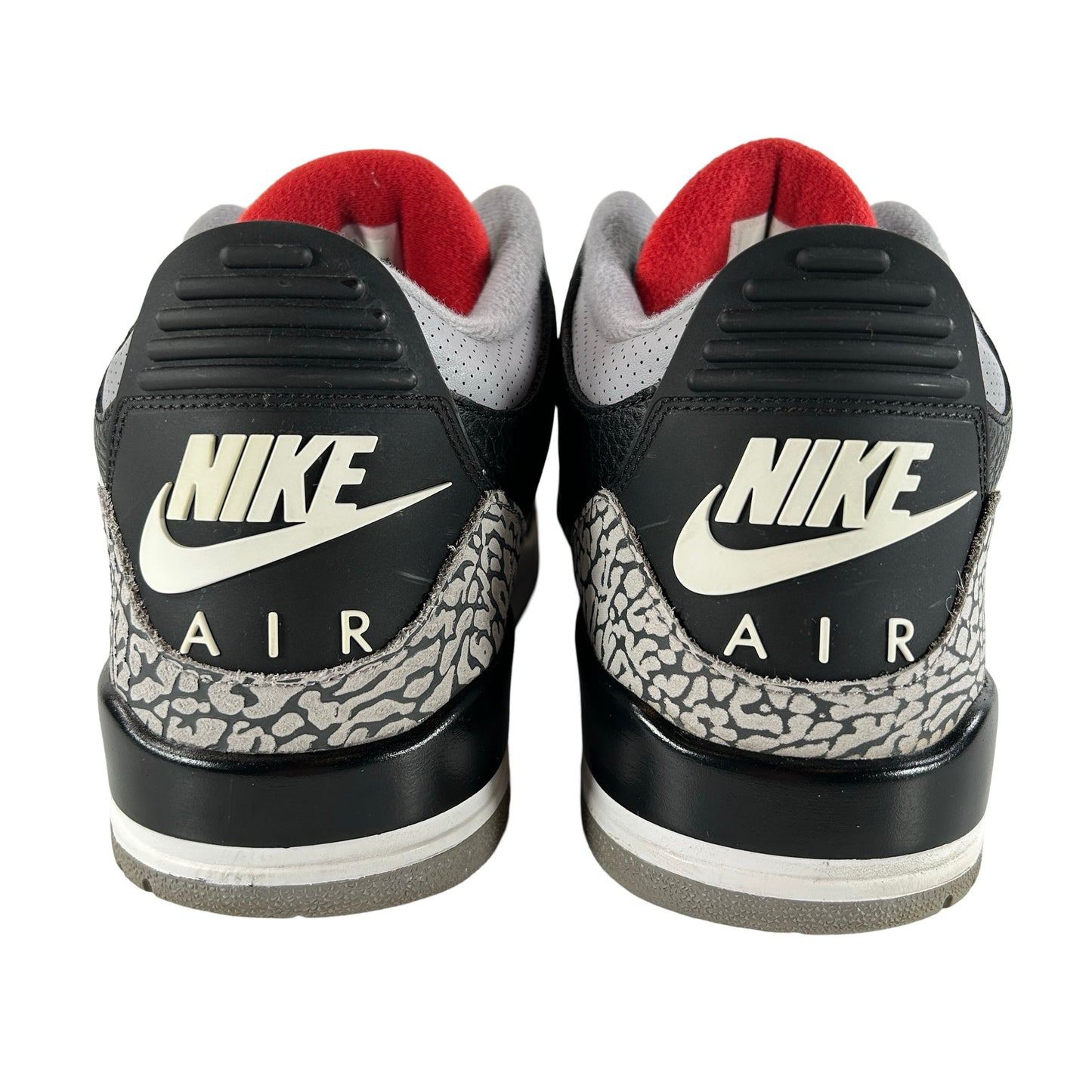 854262 001 Jordan 3 Black Cement 2018 [USED] - 12 M (Used2) (No Box2)