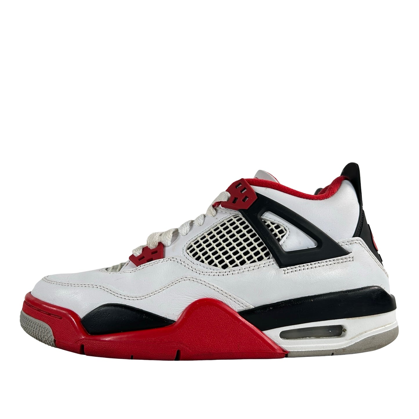 408452 160 Jordan 4 Retro Fire Red (2020) (GS) [USED] - 6 Y (Used) (No Insoles)