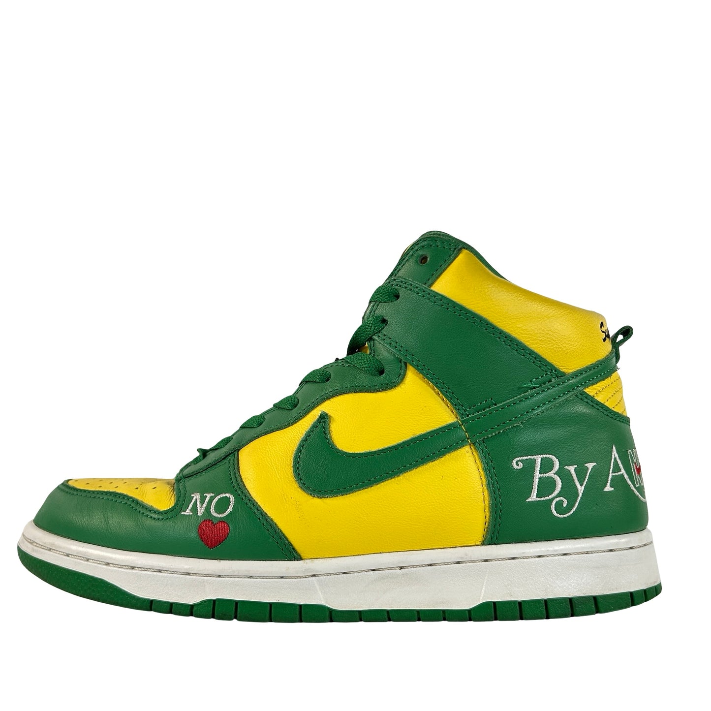 DN3741 700 Nike SB Dunk High Supreme By Any Means Brazil [USED] - 9 M (Used) (No Box)