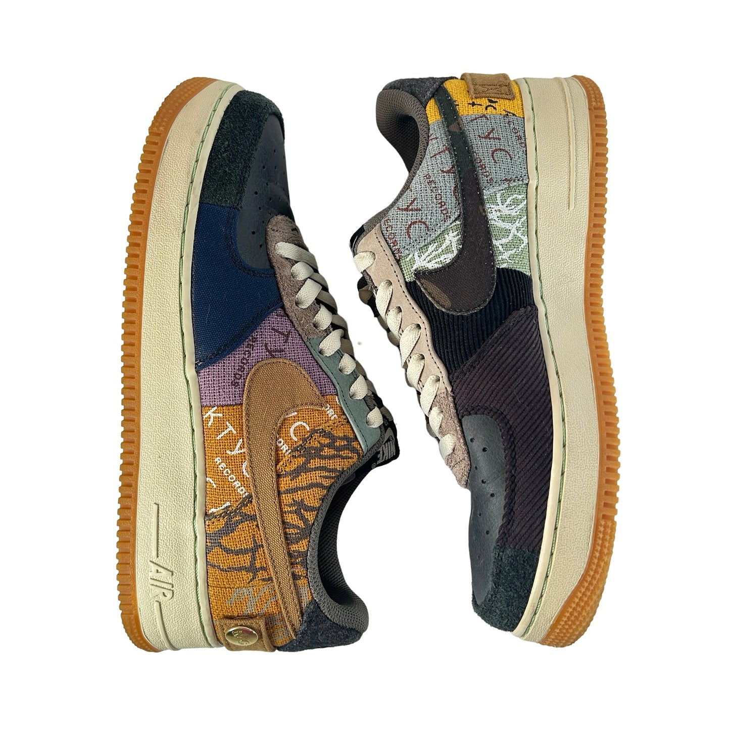 CN2405 900 AF1 Low Travis Scott Cactus Jack [USED] - 9 M (Used4)