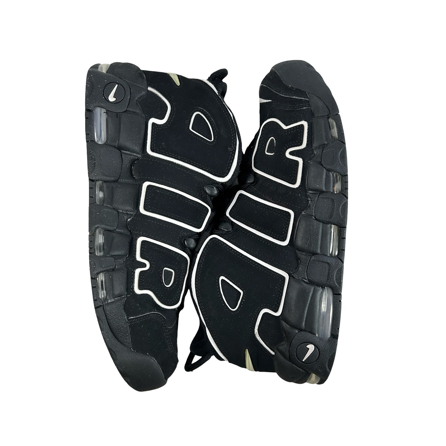 414962 002 Nike Air More Uptempo Black White [USED] - 11.5 M (Used) (Replace Box)