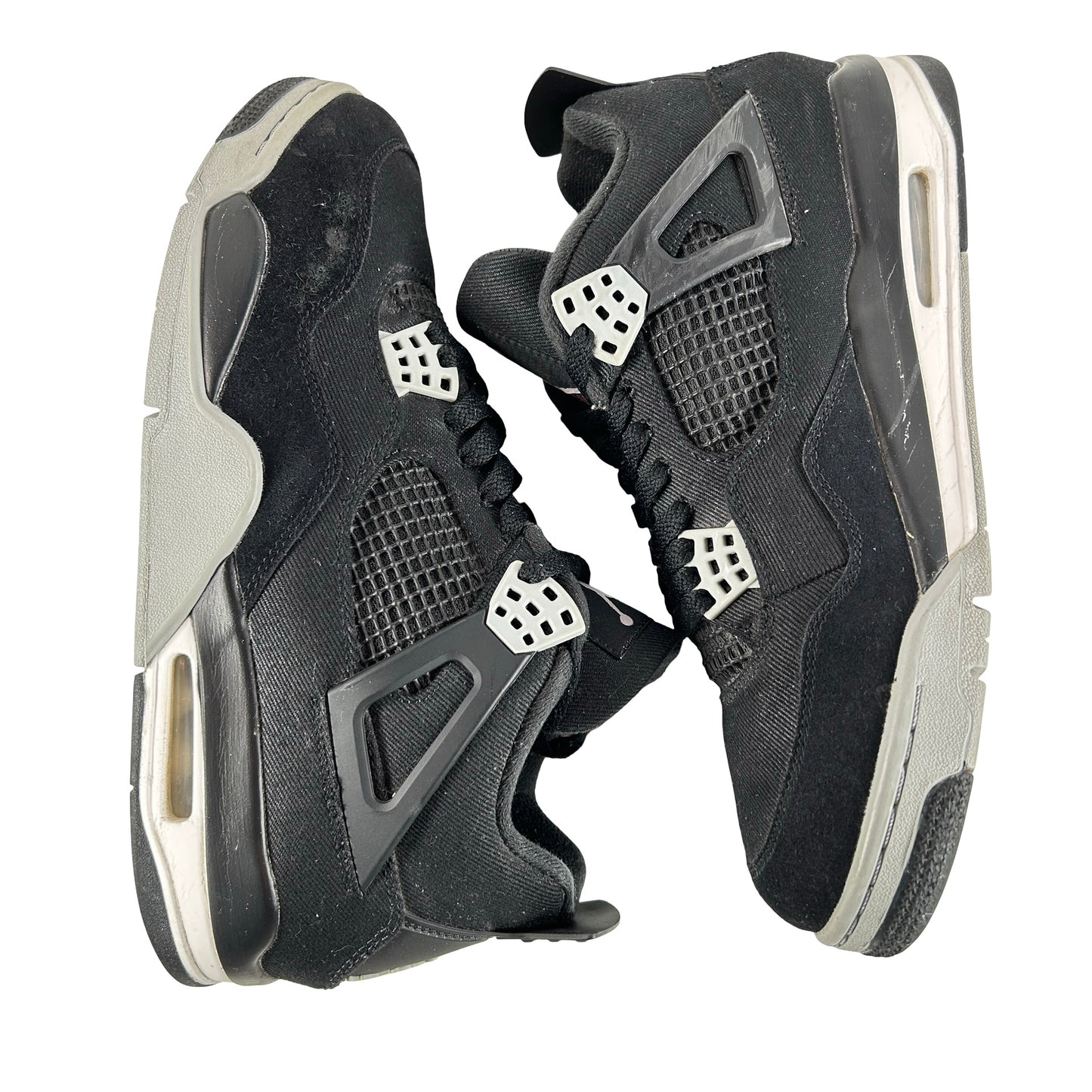 DH7138 006 Jordan 4 Retro SE Black Canvas [USED] - 11 M (Used2)